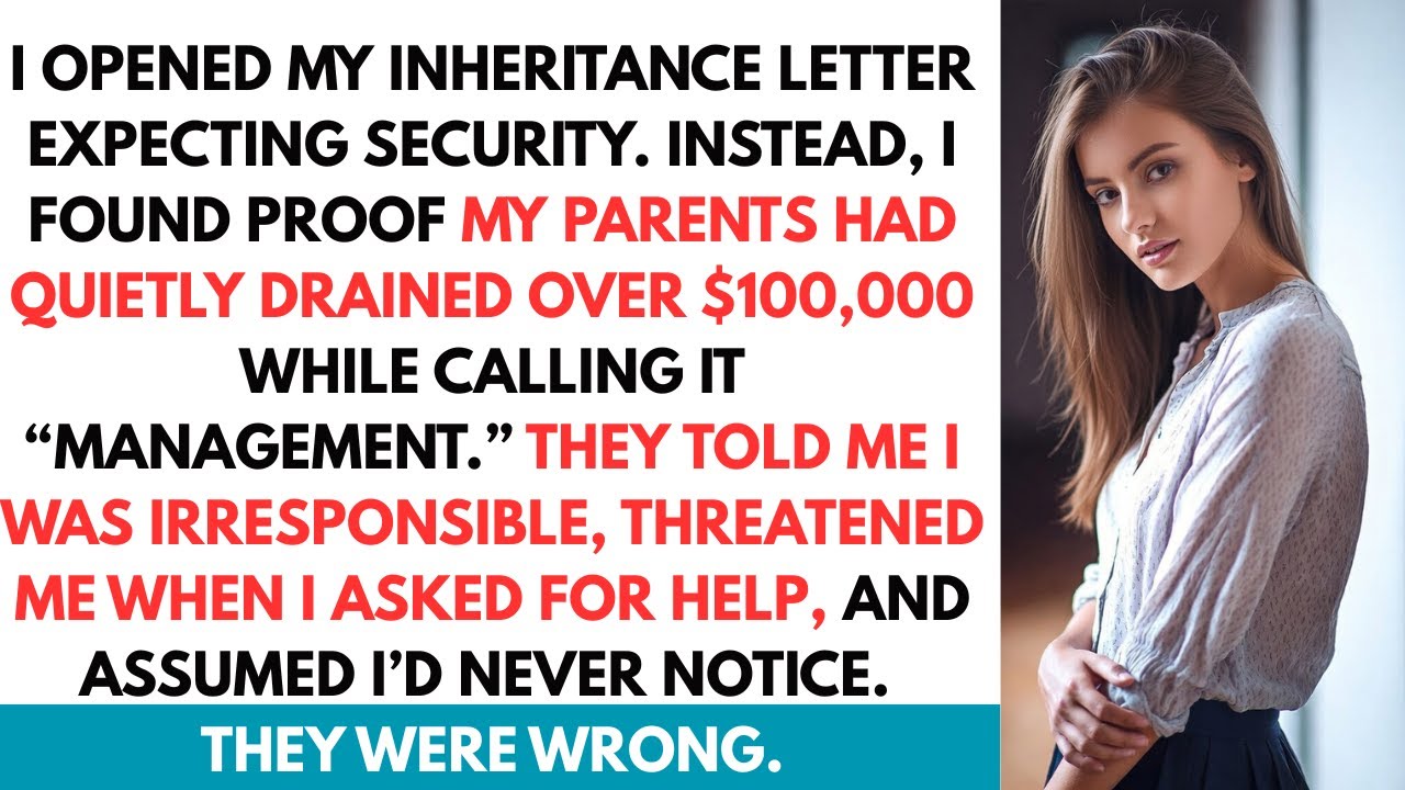 I Finally Got My Inheritance — and Realized My Parents Had Been Stealing It for Years