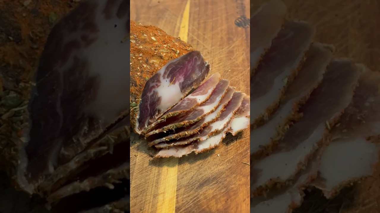 Copa lombo su&iacute;no maturado #comidaboa #receitas #receita