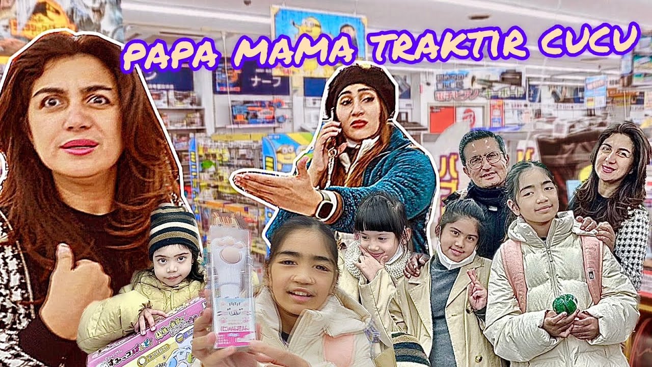 HORE! ANAK-ANAK DI MANJA PAPI BIB FADEL DAN MAMA HANA, SEMUA BOLEH PILIH.. ASAL?!
