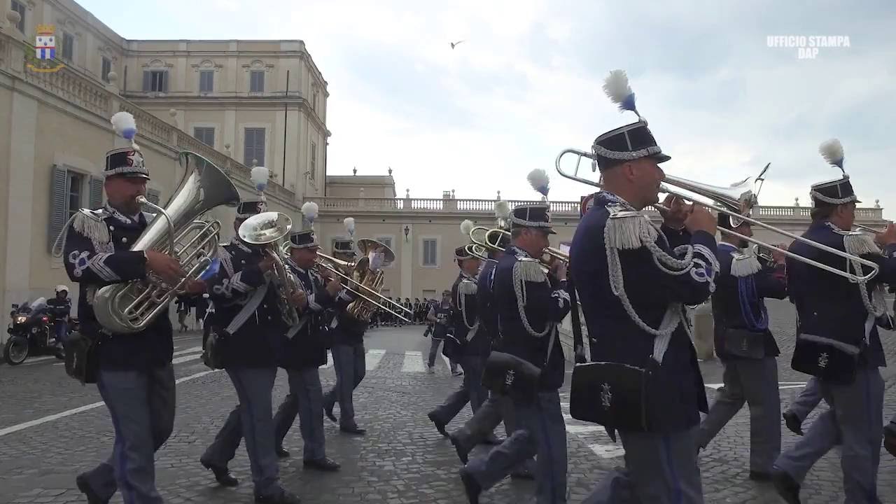 Cambio della Guardia d'Onore della Polizia Penitenziaria al Quirinale - Roma 2016