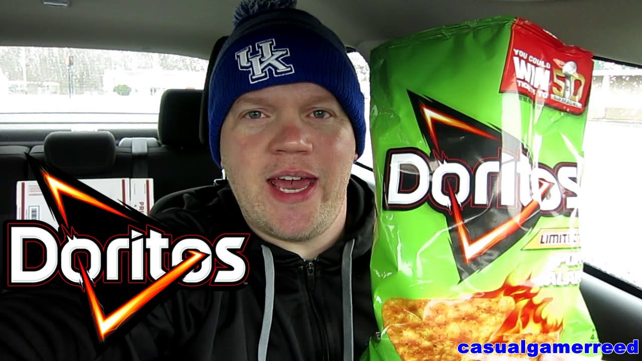Reed Reviews Doritos Poppin Jalapeno Chips