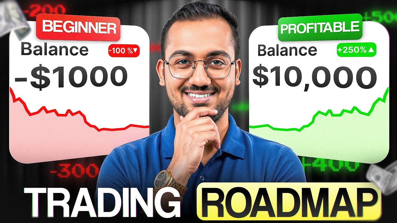 🔥 Beginner Se Profitable Trader Kaise Bane? | Complete Trading Roadmap (Hindi)