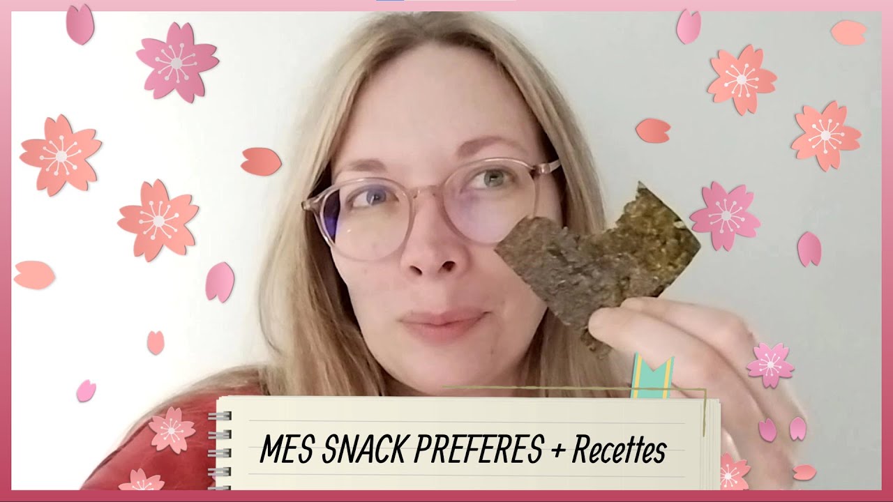 Recettes de snack d'algue nori/Chips et tempura d'algues/Vegan/Mes snack préférés du moment