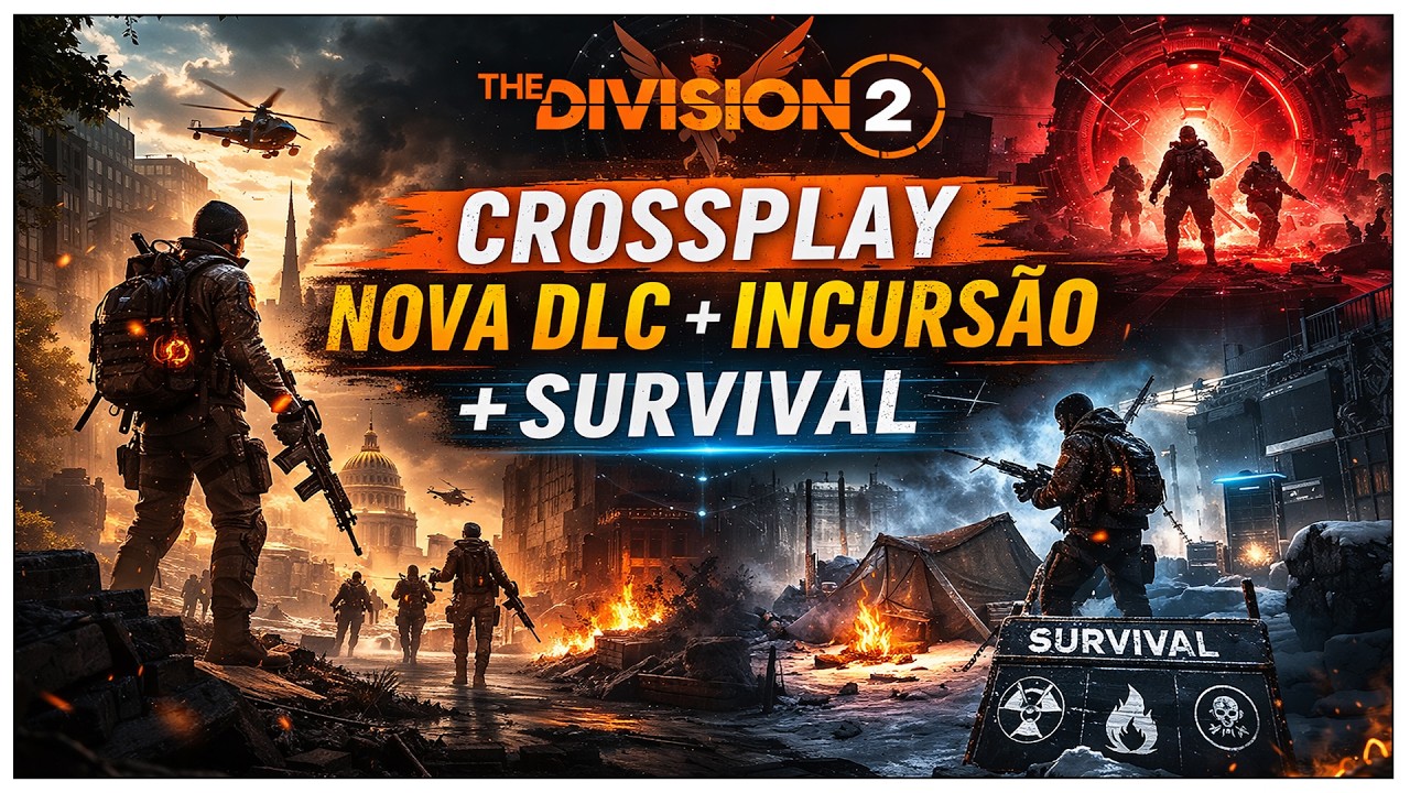 O MAIOR UPDATE DO ANO?! Crossplay, DLC, Incurs&atilde;o e survival CONFIRMADOS?!