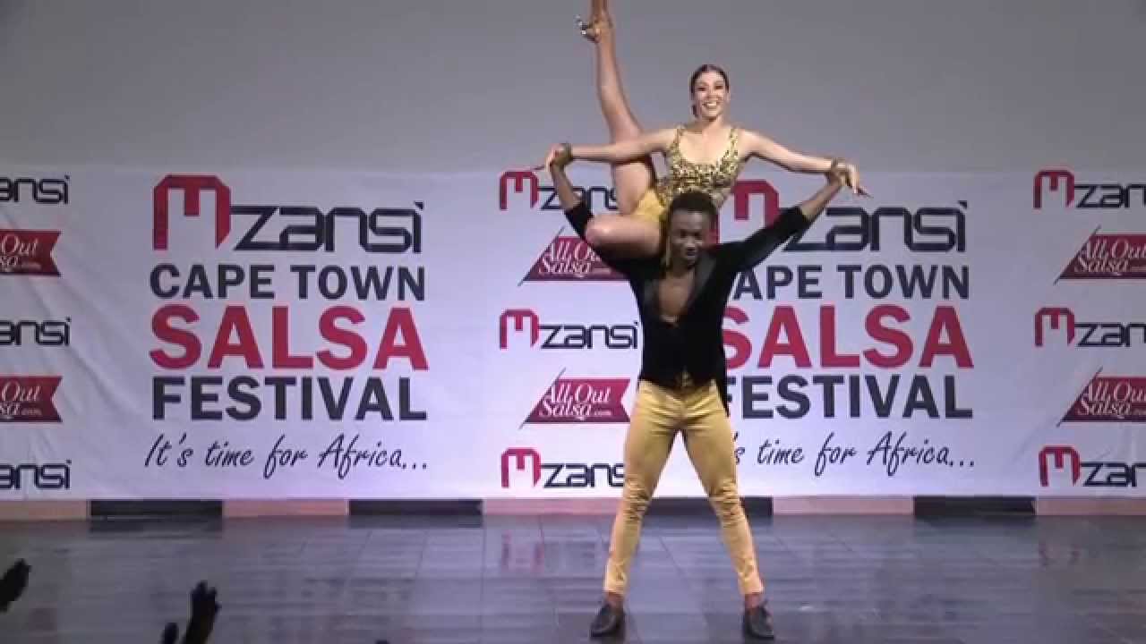 Alien Ramirez (Cuba) and Shon Shonnel (Ghana) Perform at Cape Town Salsa Festival
