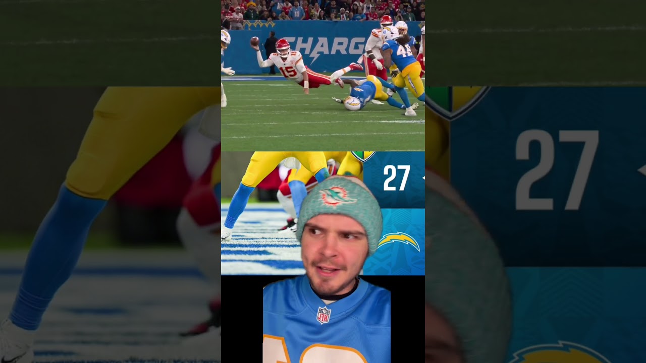 Chargers UPSET Chiefs in Brazil! Dynasty Over? #nfl #nfltrending #nflviral #chargers #chiefs