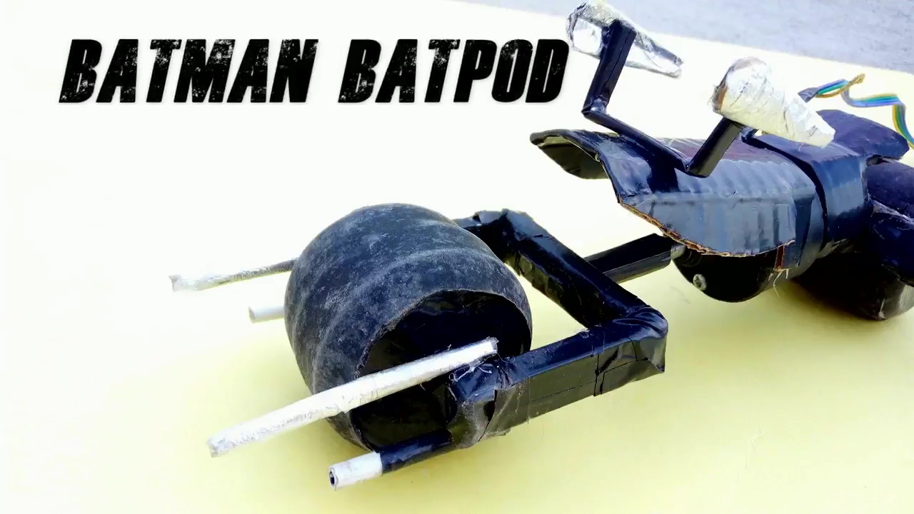 how to make a RC batman motorcycle (bat pod from dark knight rises)