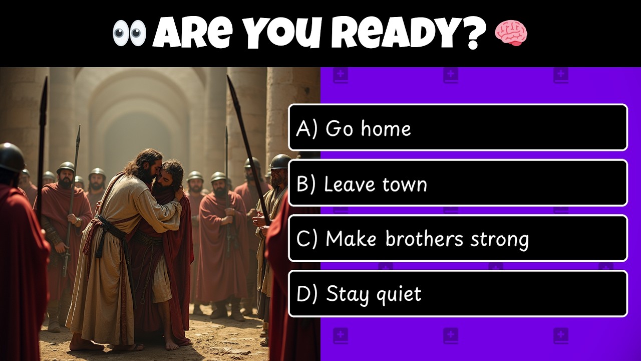 🎯 Bible Quiz: Betrayal & Loyalty in Luke 22 - Can You Score 100%? Most People Fail!