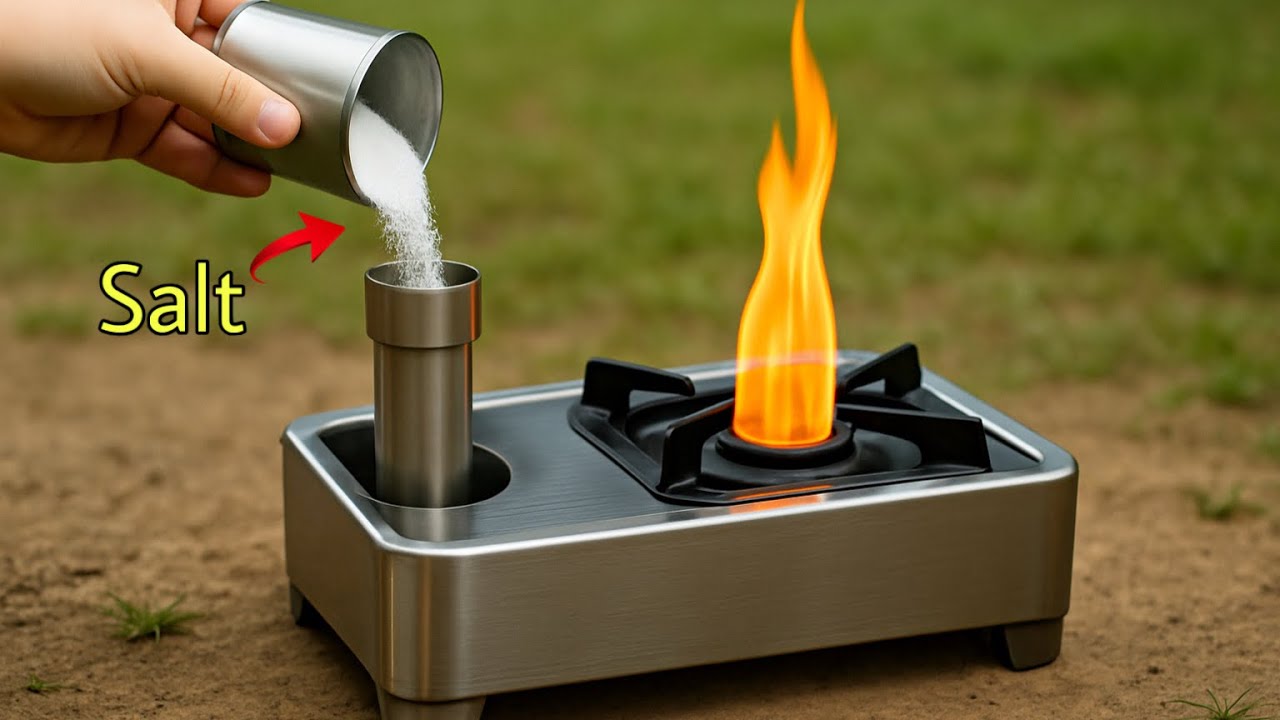 Salt Runs Your Stove Forever&hellip; Say Goodbye to Gas Bills, A Genius Solution