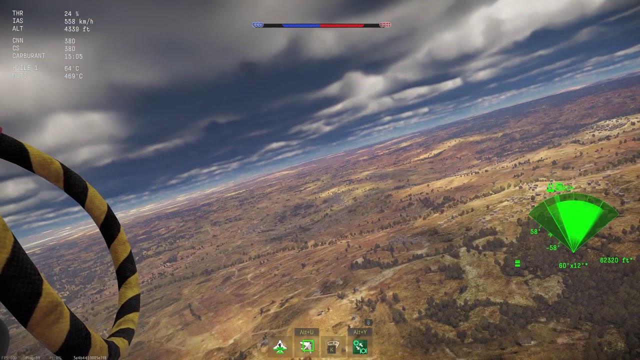 War Thunder en mode simulateur