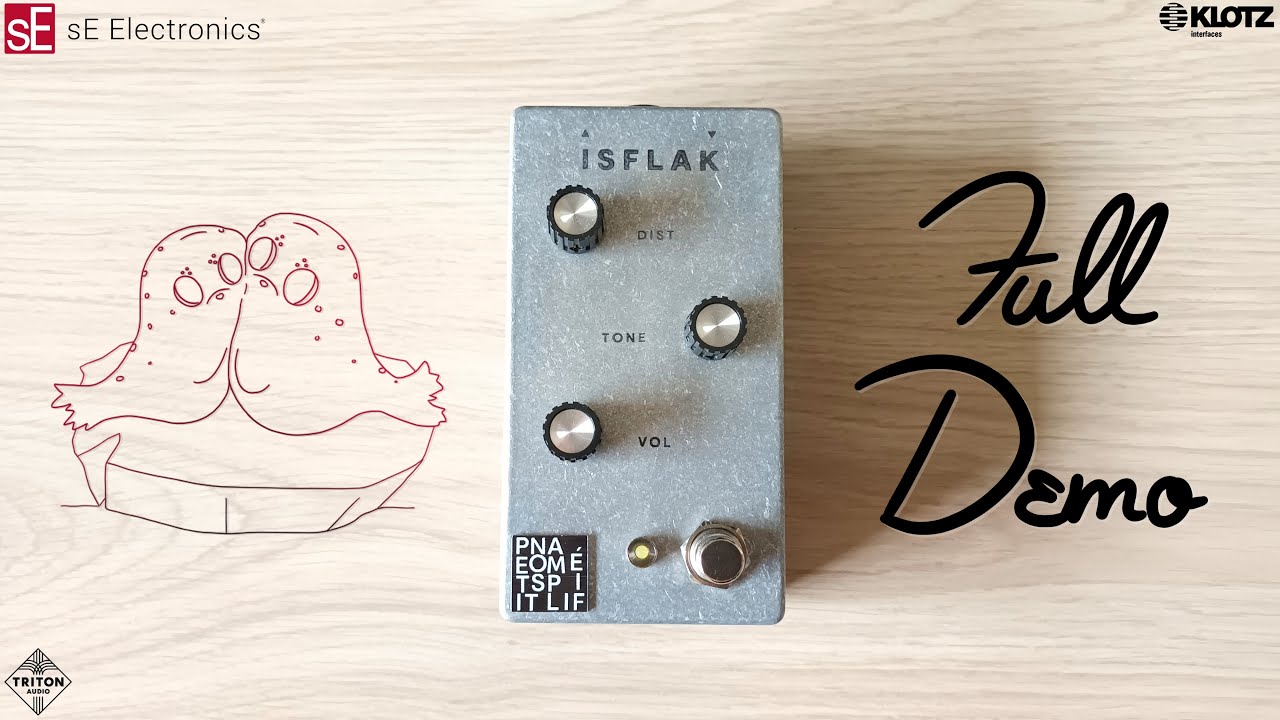Petit Son Amplifi&eacute; Isflak DEMO + REVIEW | Boutique Boss DS-1 Made in France | 50's Strat + Bass