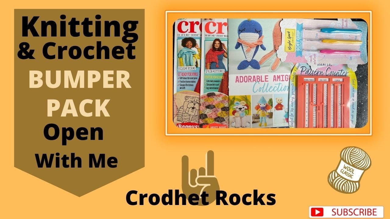 Open With Me No 24 Crochet Now Bumper pack | Crochet Rocks