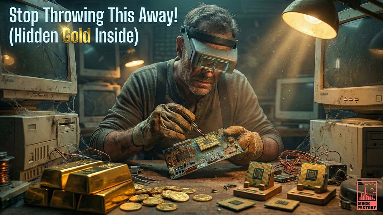 Stop Throwing This Away! Finding Gold Inside 100 Old Computers