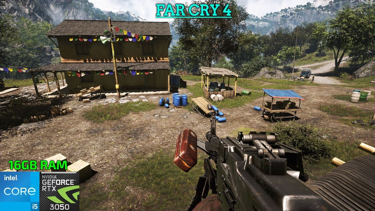 Far Cry 4 Gameplay - i5-12450H, RTX 3050 6GB, 16GB RAM!