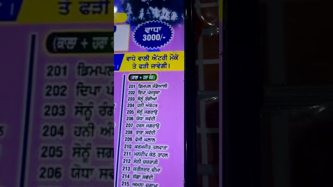 3 motorcycle te enter 240 kabootar di list te rang