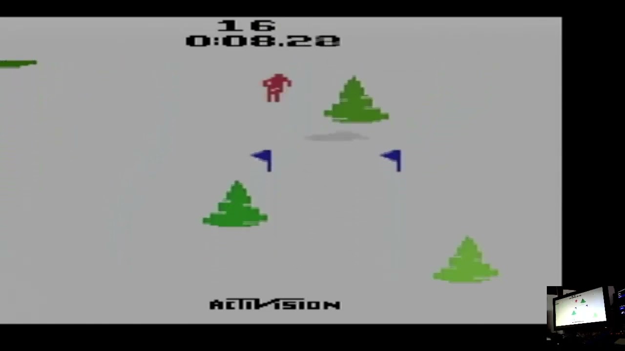 Skiing Activision Anthology Classic Mode Sony Playstation 2 Original hardware