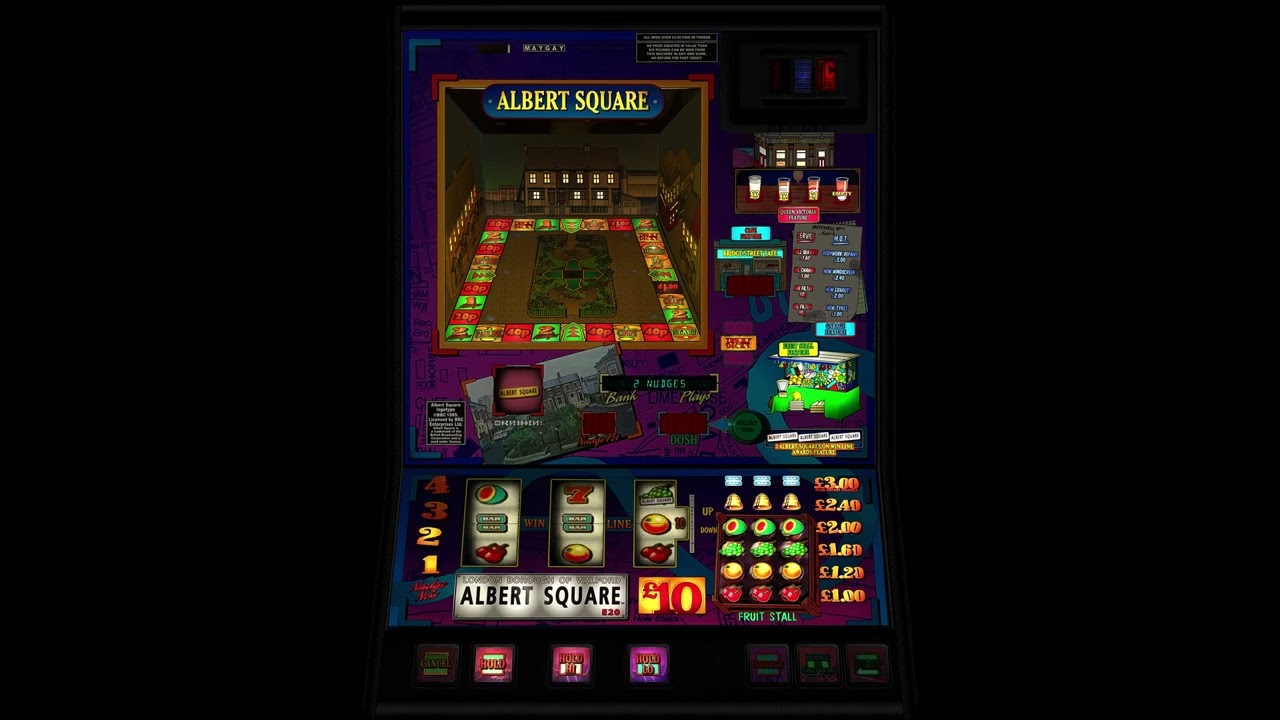 Maygay Eastenders Albert Square 3D £10 Fruit Machine Emulator MFME 20.1 Emulation