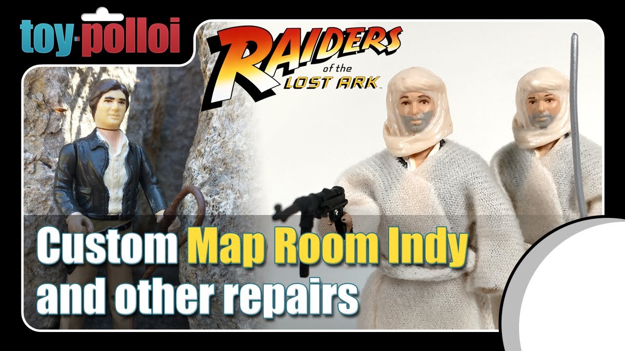 Custom Vintage Raiders of the Lost Ark Map room Indy - Toy Polloi