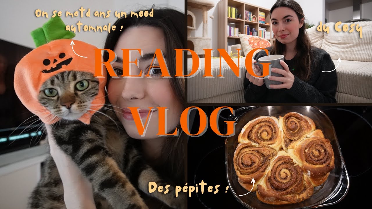 🍂READING VLOG | On se met dans le mood automnale 🍂