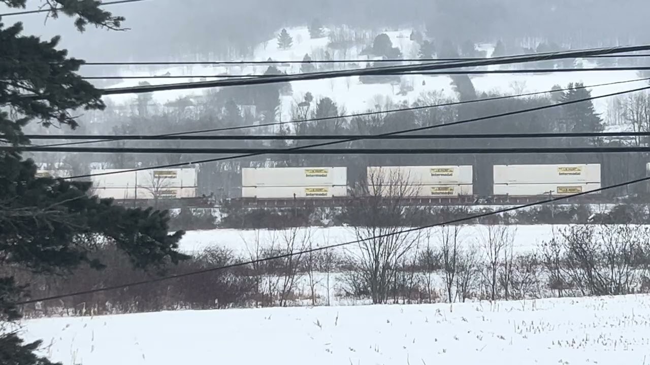 NS 265 on a snowy day