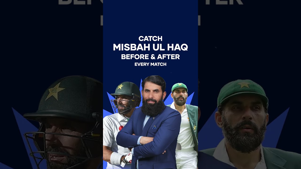 Catch Misbah-ul-Haq Live on Pitchside | Nukta