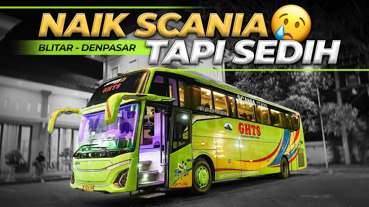 Jangan Pilih Seat Ini Kalo Ga Kepepet 🥲 Blitar ke Bali Naik Gunung Harta Jetbus 5 Scania
