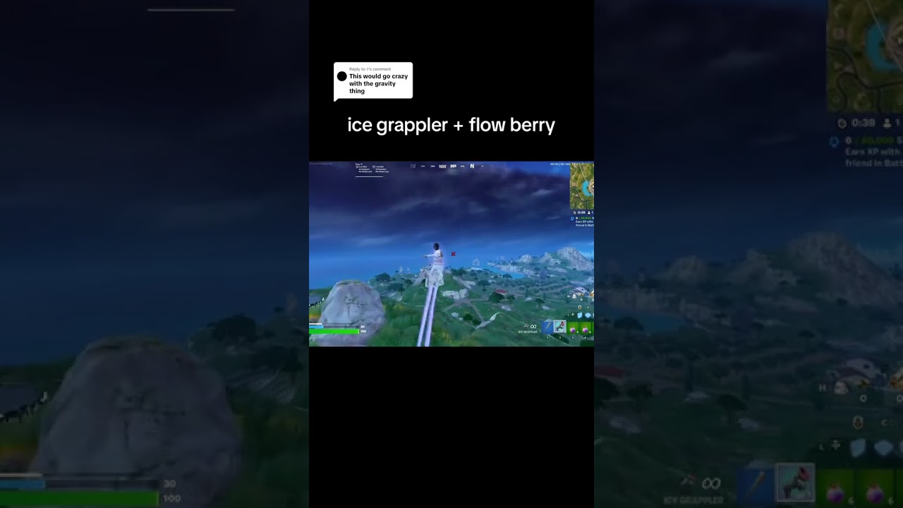 🤣 Fortnite Ice Grappler + Flow Berry 😂 Best Moments of 2023 #fortnite #fortniteclips