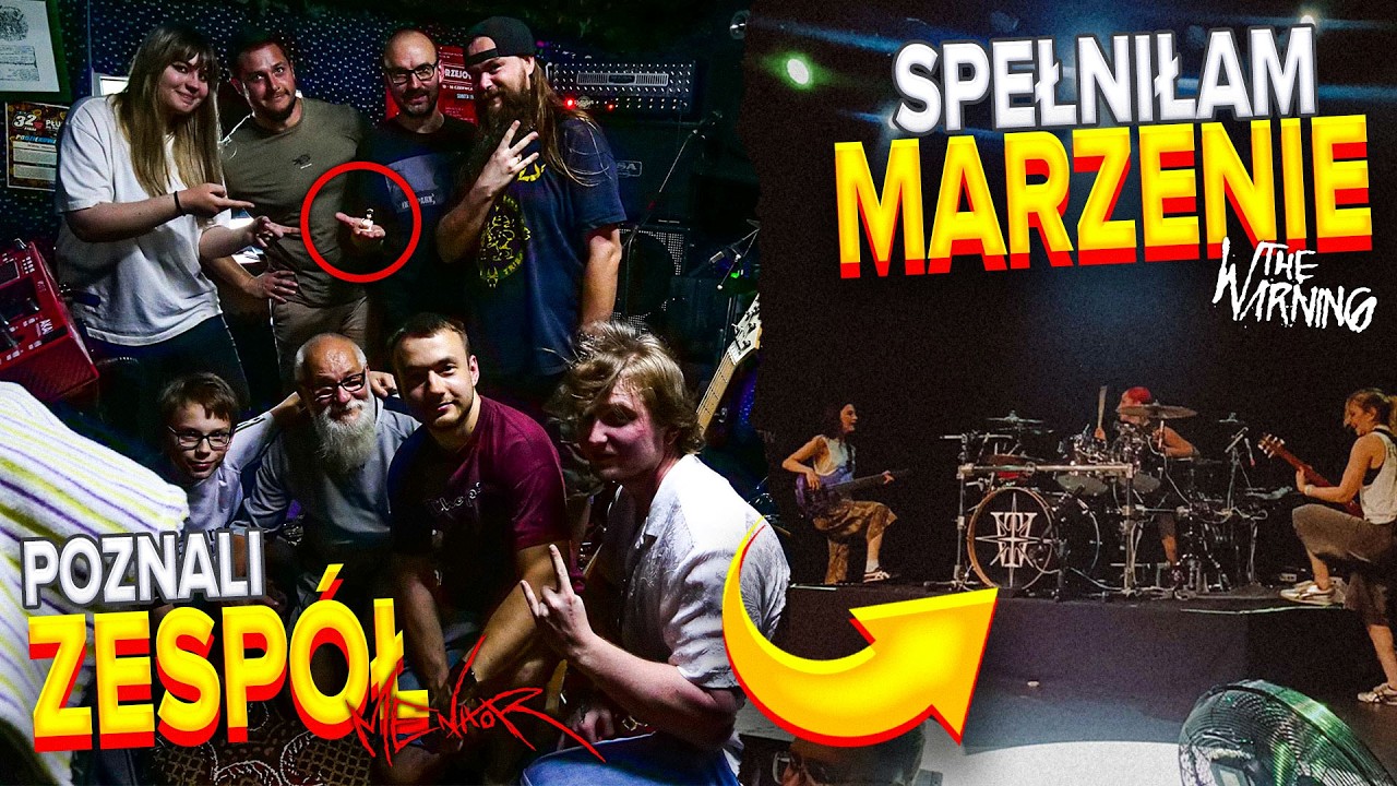 Zabrałam chłopak&oacute;w na pr&oacute;bę zespołu i pojechałam na koncert The Warning!⚡
