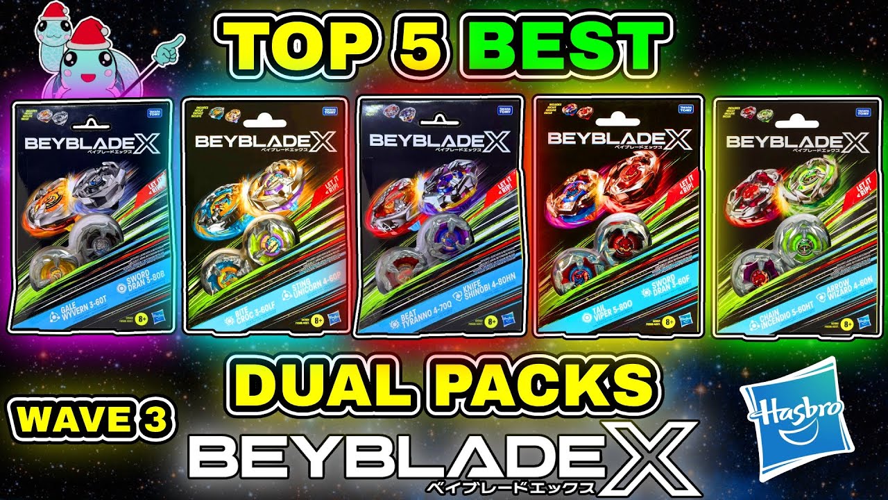 Beyblade X Top 5 BEST Dual Packs | Hasbro Wave 3