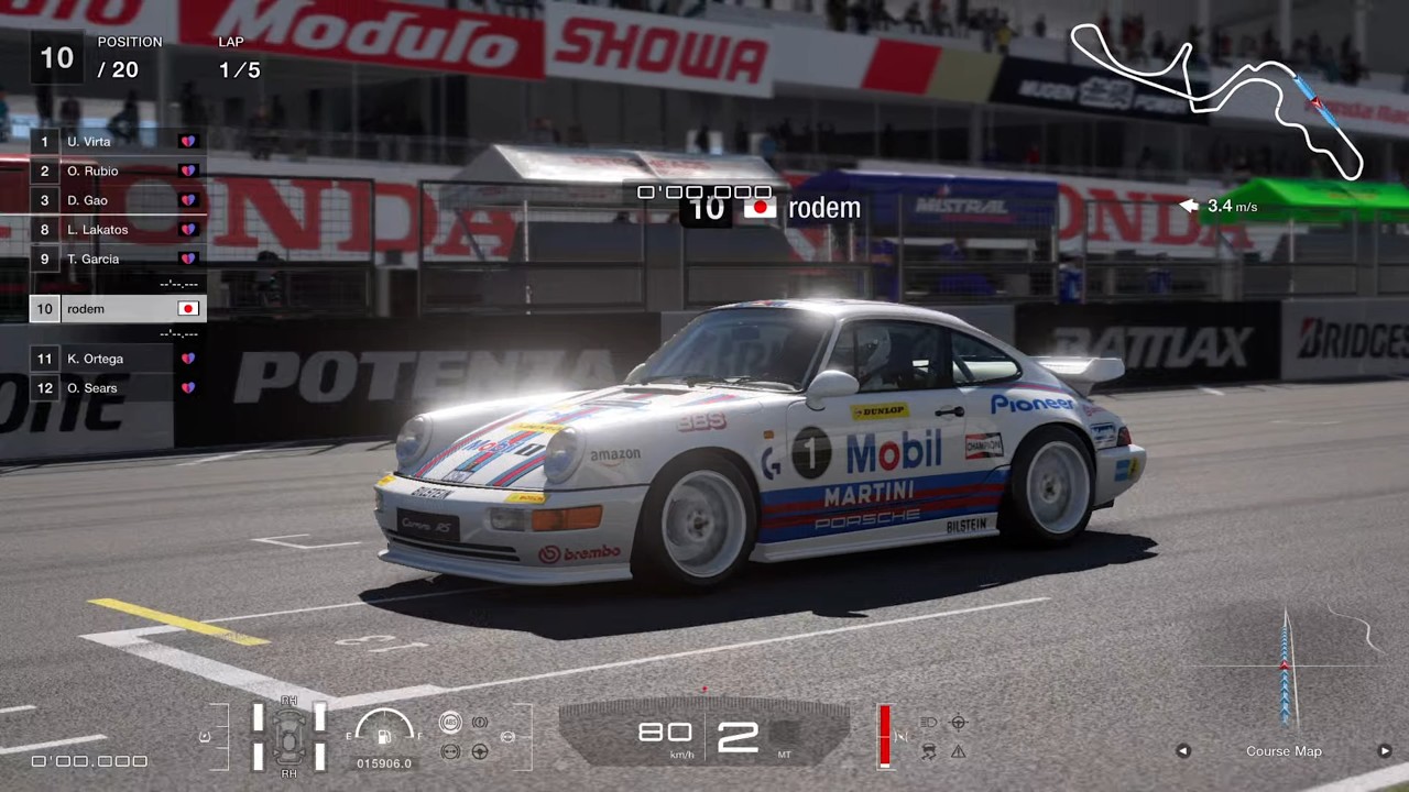 GT7 激遅太郎はポルシェ911carrera RS 964で遊ぶ。鈴鹿サーキット - 2026_3_11