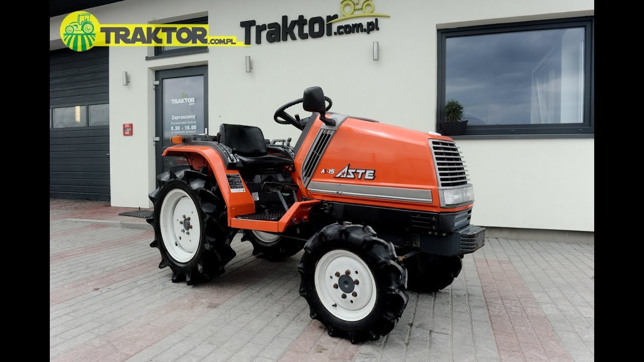 Kubota Aste A-15 4x4 15KM japanese tractors TRAKTOR.COM.PL