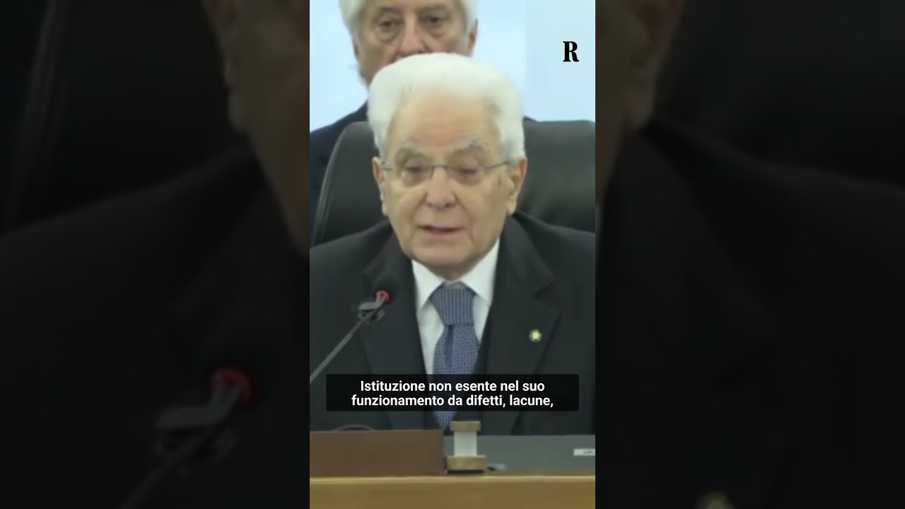 Per la prima volta in 11 anni, Mattarella presiede il Csm: 