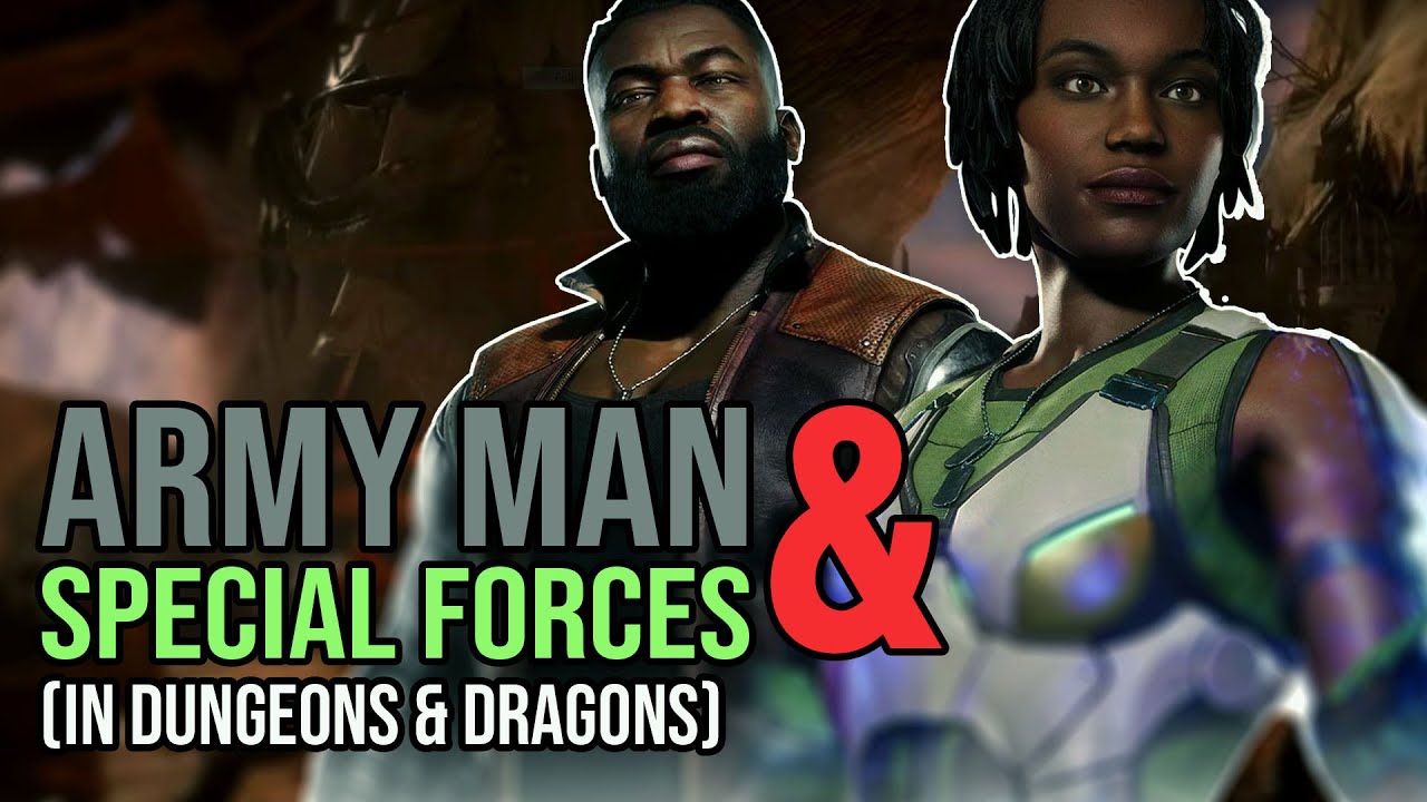 Как играть за Джакса и Джеки Бриггс в Dungeons & Dragons (сборка Mortal Kombat для D&D 5e)