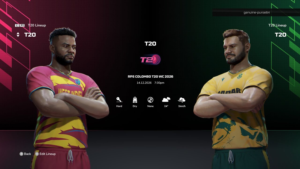 WI vs RSA | T20 World Cup 2026 |Super 8 Match | Cricket26 Live