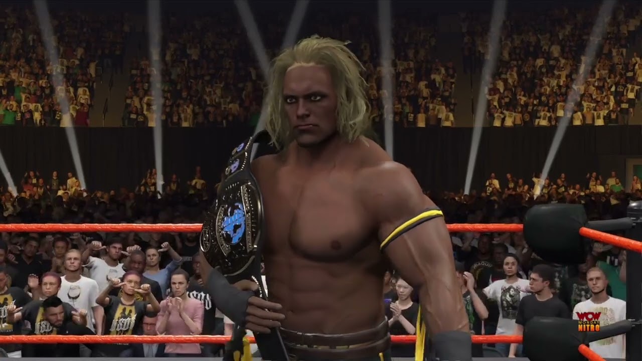 Warrior vs. The  Big Bossman | WCW World Heavyweight Title | MBW Rage 