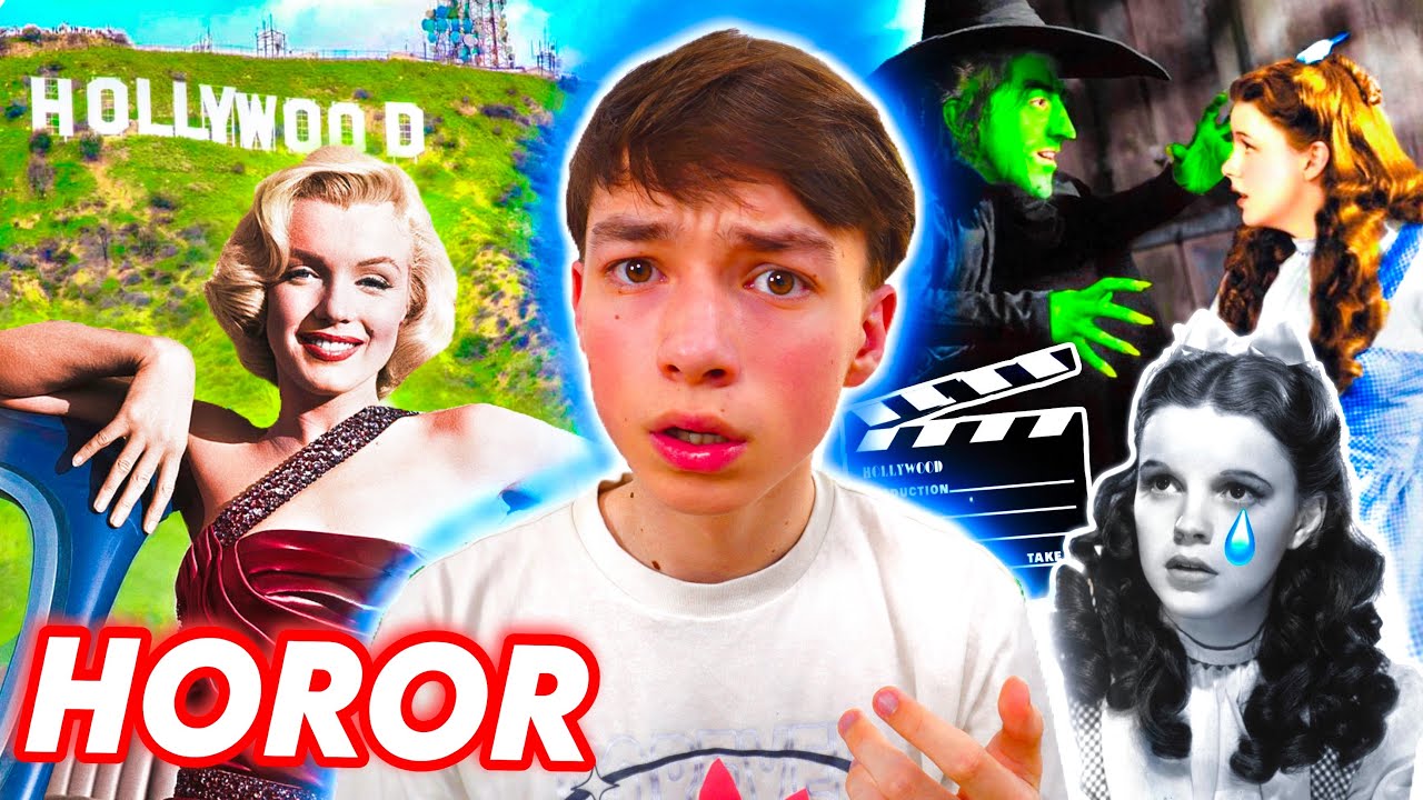 Temná Pravda o HOLLYWOODU: Marilyn Monroe, Judy Garland, První Celebrita, Konspirační Teorie a víc!