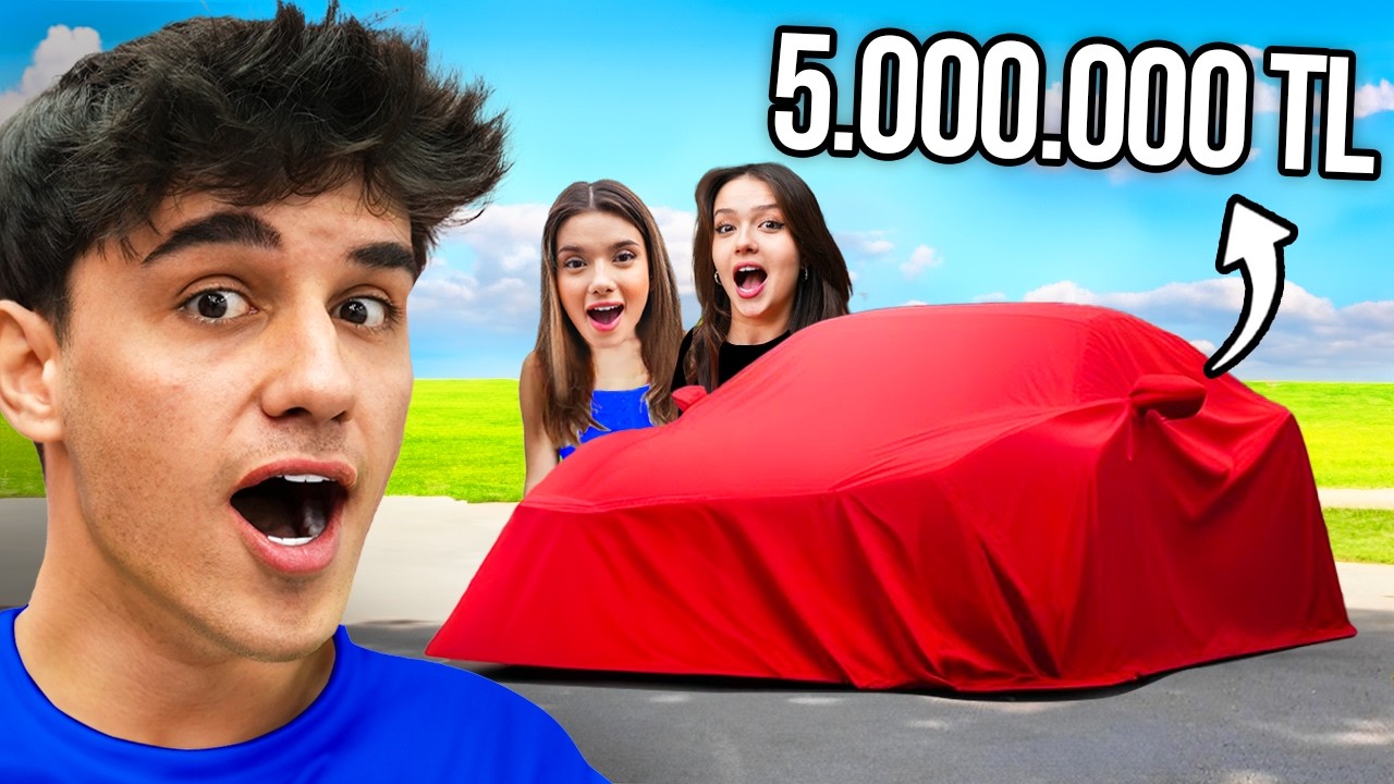 YENİ ARABAM !? YOUTUBERLARIN TEPKİSİ ? Ahmet Can Dündar | Sıla Dündar | Feride Özdinç | Mert Eren