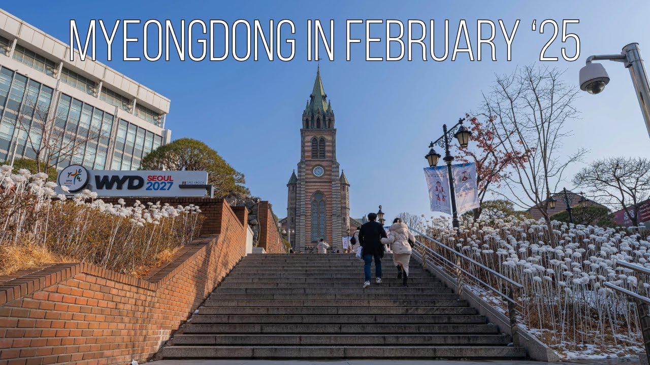 [8K Seoul] Myeongdong in February ‘25
