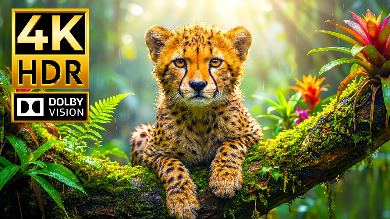 Epic Animal World in 4K HDR | Ultra-Real Wildlife in Dolby Vision 120FPS for OLED TVs