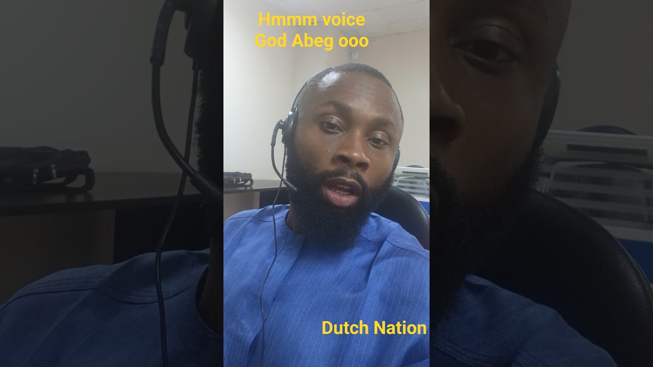 omo I need a voice training I lost my voice to hmmm, 