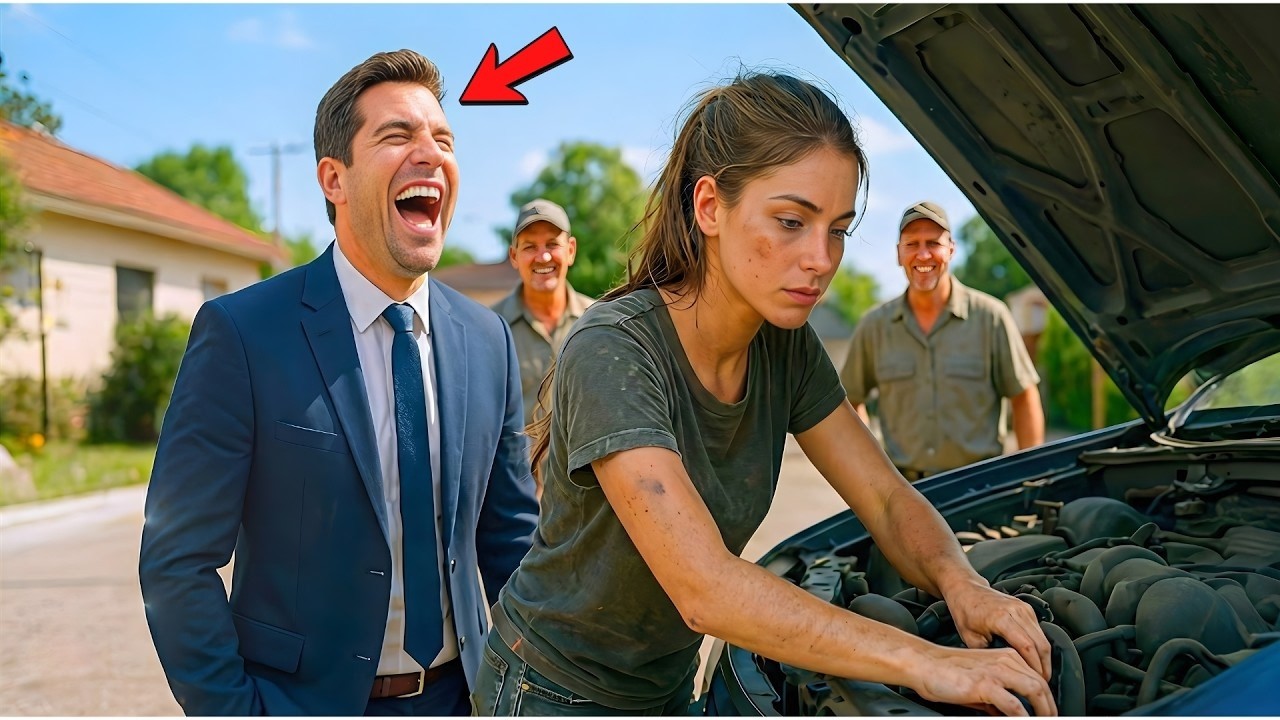 “ESO NO ES TRABAJO DE MUJER” — SE RIERON DE ELLA POR SER MECÁNICA    HASTA QUE EL MOTOR HABLÓ