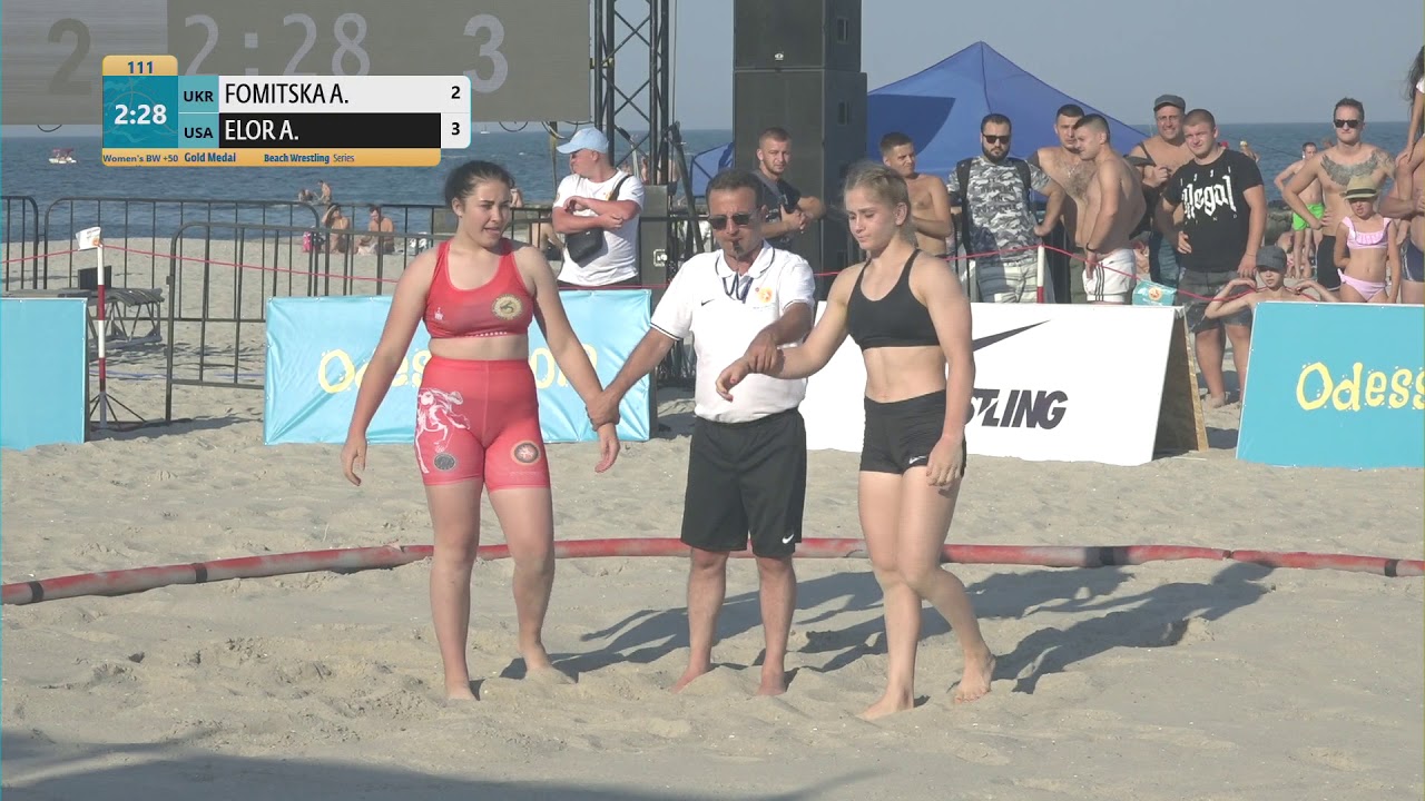 GOLD Women's BW - +50 kg: A. FOMITSKA (UKR) v. A. ELOR (USA)
