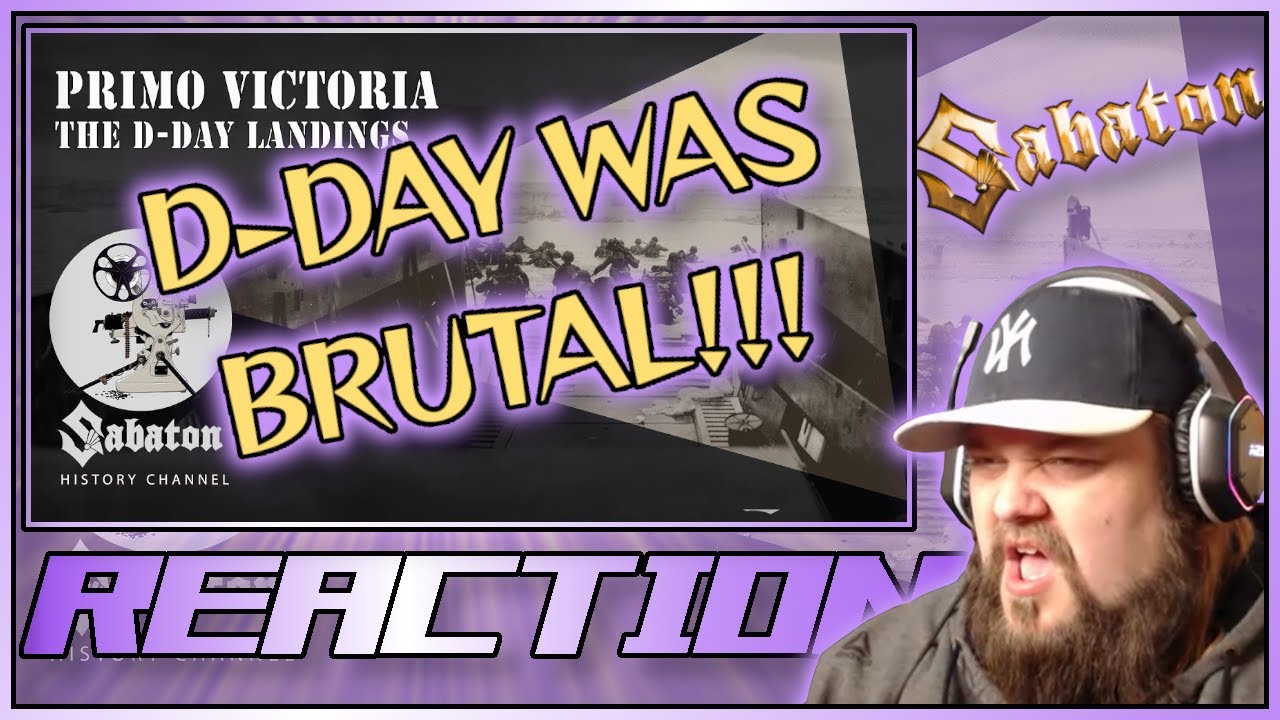 Primo Victoria – The D-Day Landings – Sabaton History 075 | CRQ Reaction