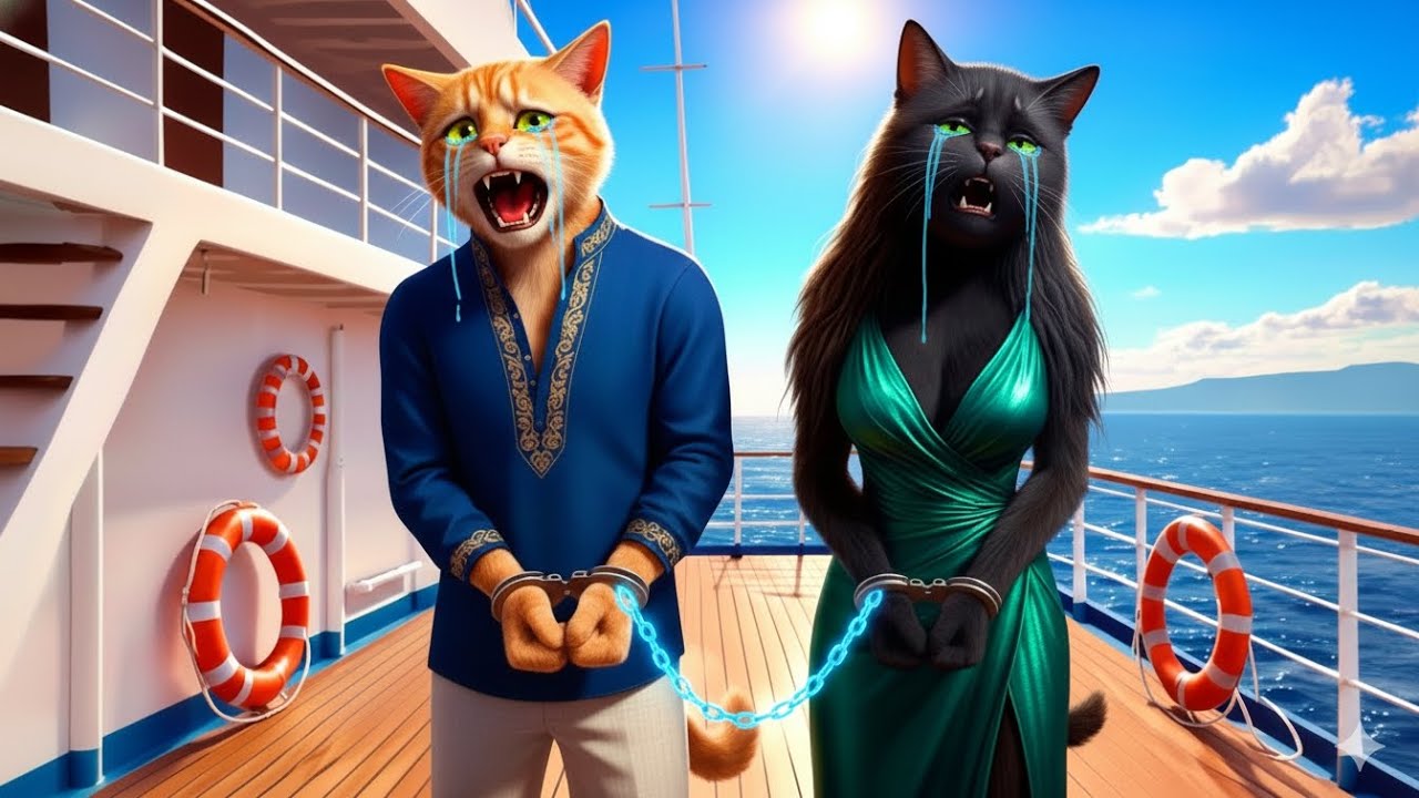 The betrayal of the cat father and the revenge plan of the kitten 🐱👮🔥#ai #story#catshorts#aicat