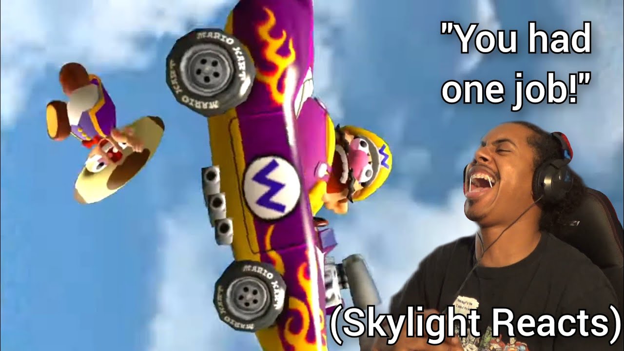 None Of Them Could Do Right | REMASTERED64: Stupid Mario Kart | (Skylight Reacts)