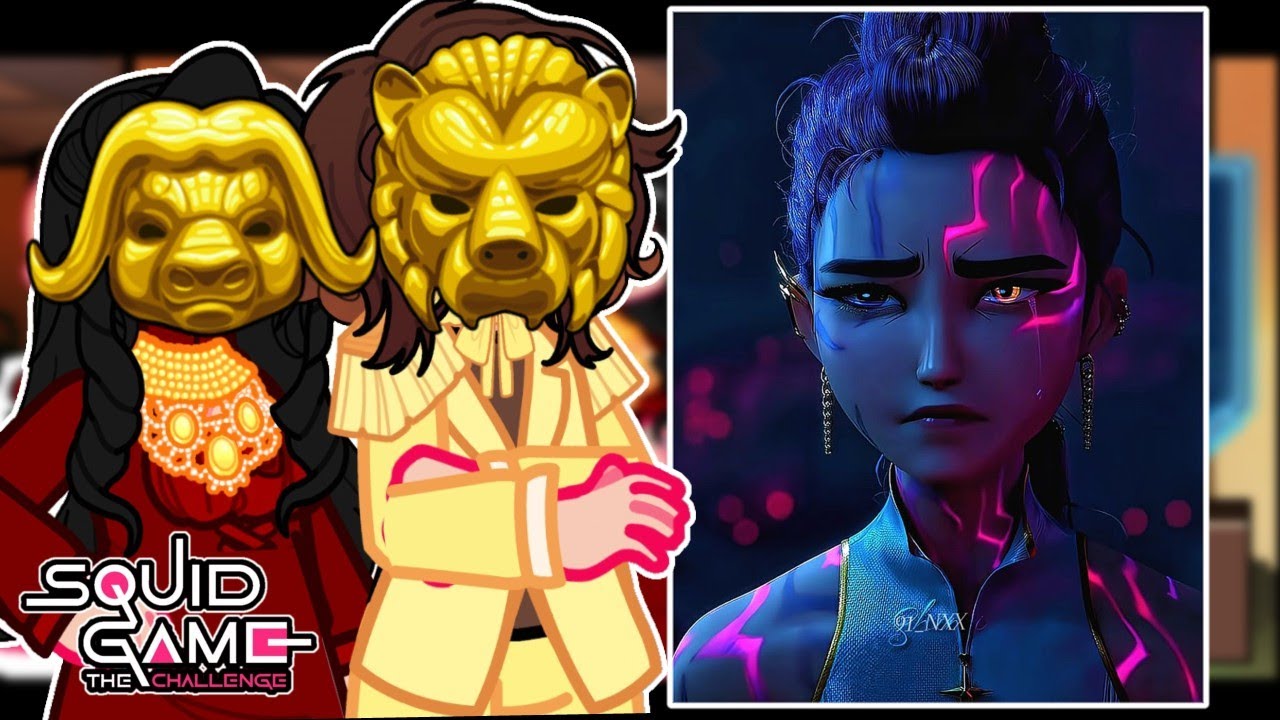 Vips React to kpop demon hunters |🇪🇸🇺🇸🇧🇷| SQUIDGAME 3 | Gacha React
