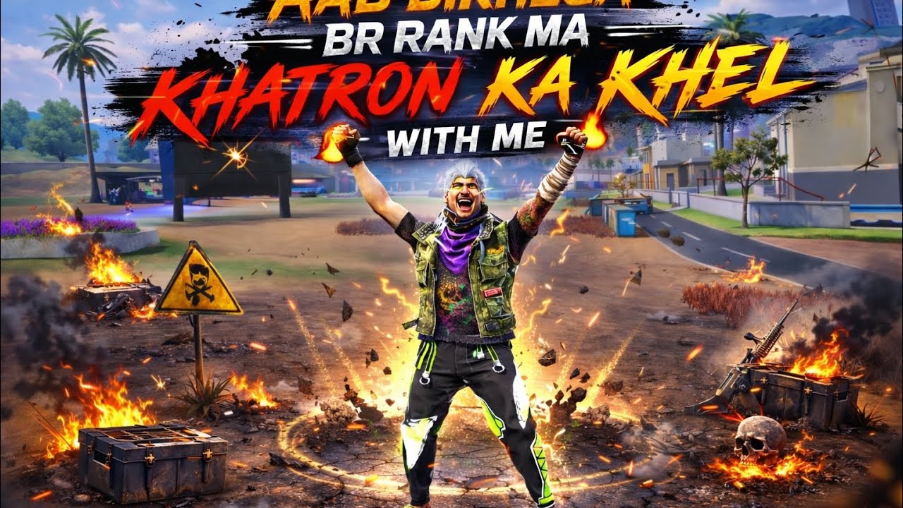 Solo BR Rank Mein Tabahi 😈 | Full Danger Gameplay