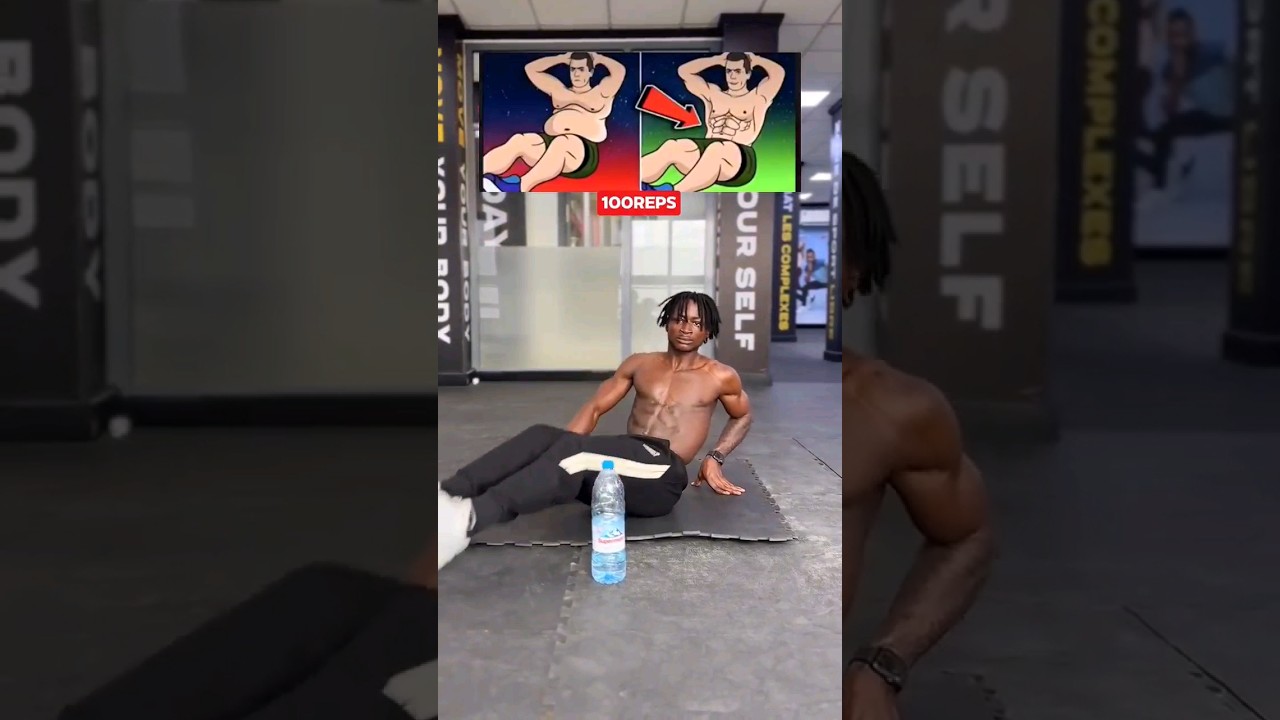 Easy Belly Workout At Home... 