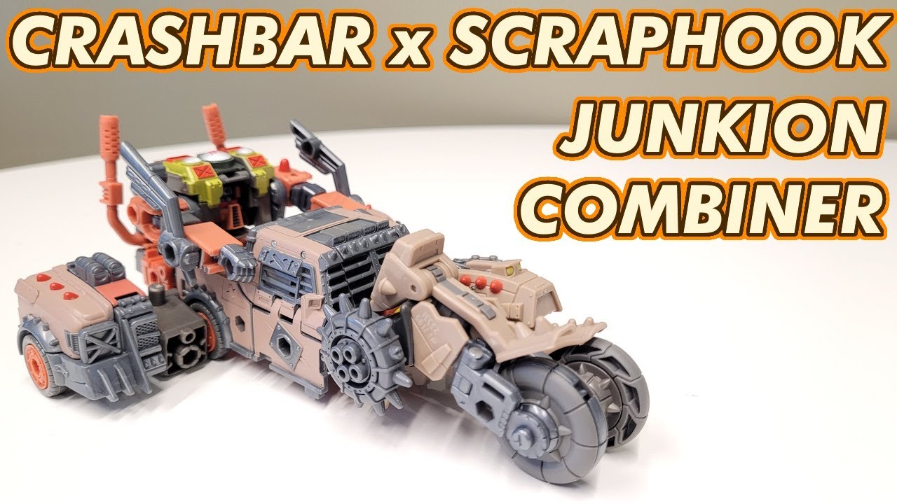 Tutorial: Junkion Roadster Combiner featuring Crashbar and Scraphook