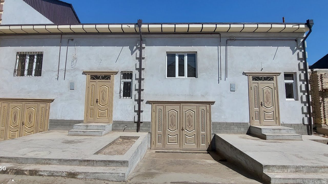 1 qavatli 160 m2 yangi qurilgan garajli. Mo'ljal: Chakka parnik. #Iymonanur